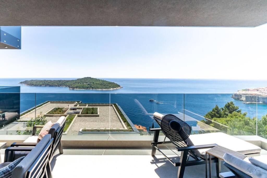 New&Luxury 5* With An Amazing View - Pure Apartment Dubrovnik Eksteriør bilde
