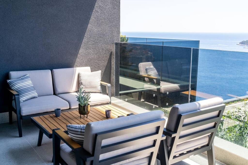 New&Luxury 5* With An Amazing View - Pure Apartment Dubrovnik Eksteriør bilde